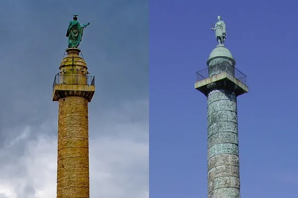 Miniatura per a Imatge de ciutat i les seqüències icòniques  (La columna de Trajà i la columna Vendôme)