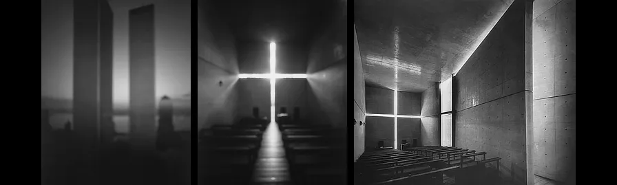 Hiroshi Sugimoto. New York & Osaka. 1997 / Yoshio Shiratori. Osaka. 1990