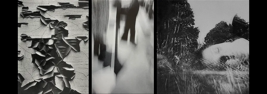 Aaron Siskind, 1941 / Andreas Müller-Pohle, 1982. / Floris Michael Neusüs, 1964