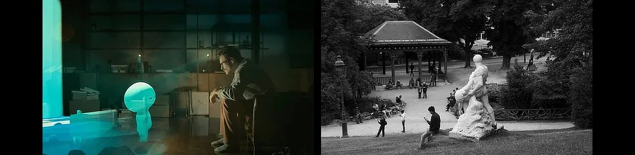 Her. 2013 (Dir. Spike Jonze) / Thomas Dworzak. Pokémon Go players Paris. 2016