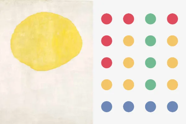 Miniatura per a El punt, la mínima expressió visual  (Joan Miró, Hervé Tullet i Two Dots)