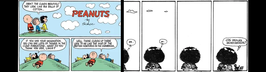 Charles M. Schulz / Quino (S. XX)