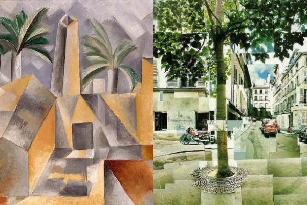 Miniatura per a La representació de l’espai i el temps en una imatge plana  (Picasso, David Hockney i Enric Miralles)