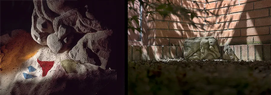 Toni Bover. La llum com metàfora del llenguatge. 1990-94 / Toni Bover. My little garden 087. 2020