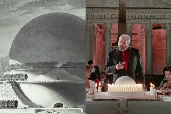 Miniatura per a Arquitectura utòpica i El ventre de l’arquitecte  (Étienne-Louis Boullée i Peter Greenaway)